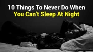 cant sleep at night